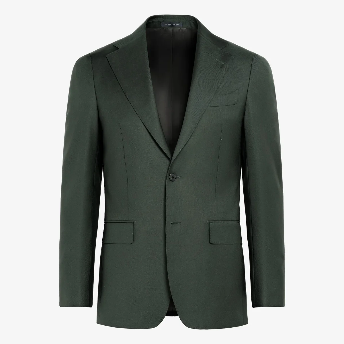 Suitsupply Dark Green Custom Made Suit Jacket