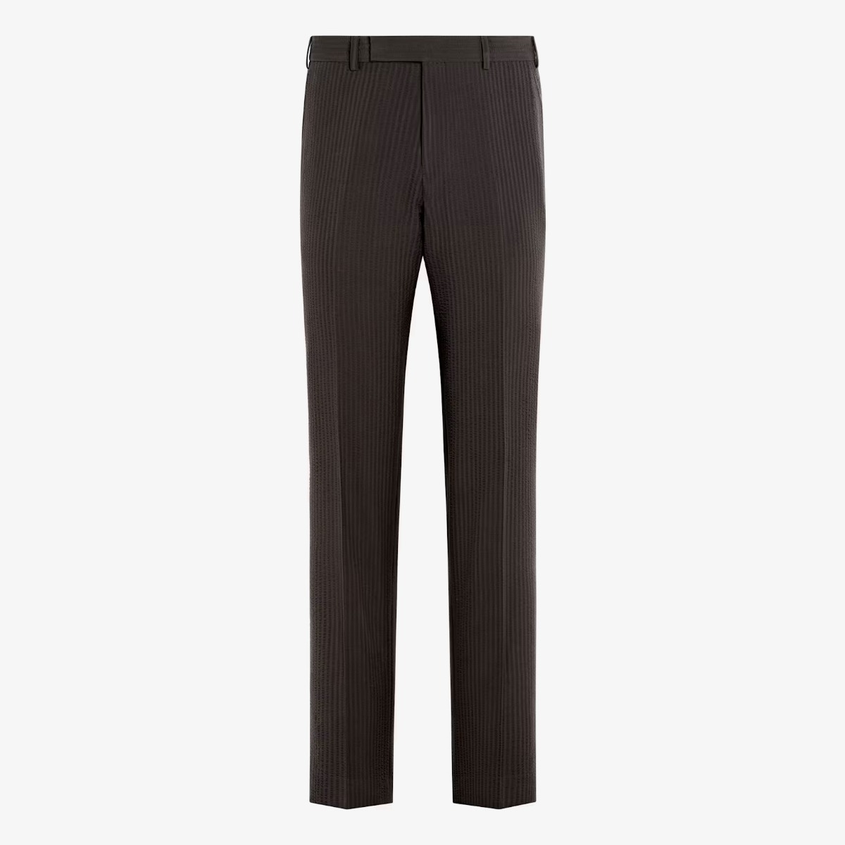 Suitsupply dark brown relaxed fit Roma suit trousers