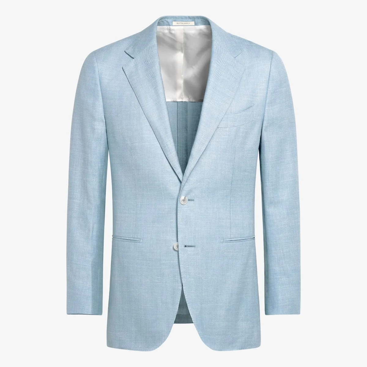 Suitsupply light blue tailored fit Havana suit jacket