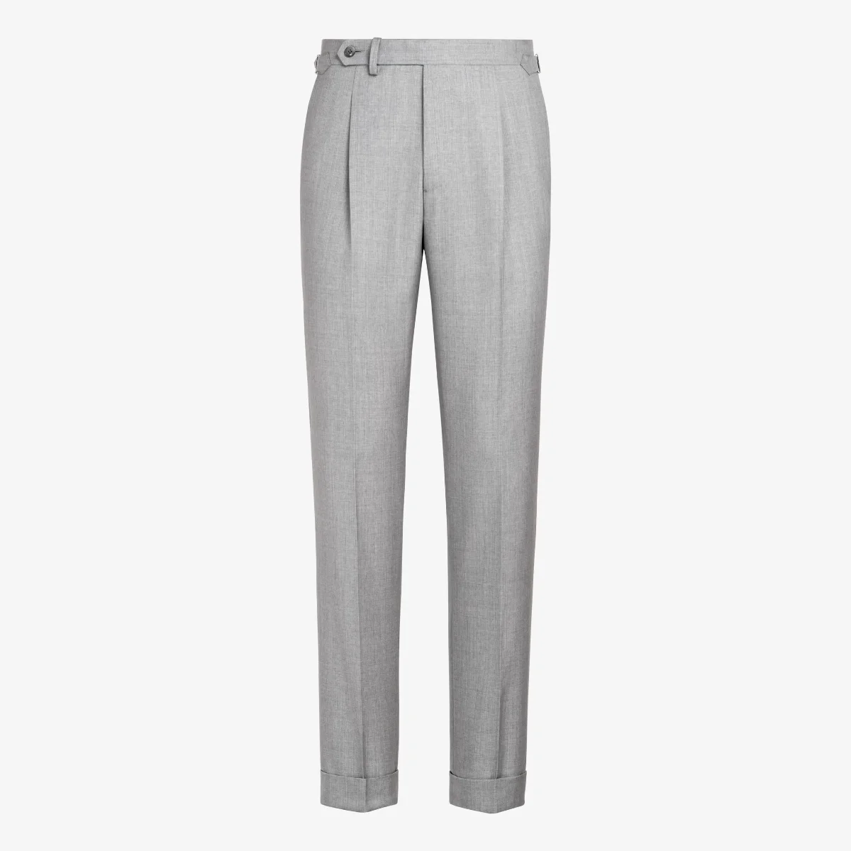 Suitsupply light grey tailored fit Havana suit trousers