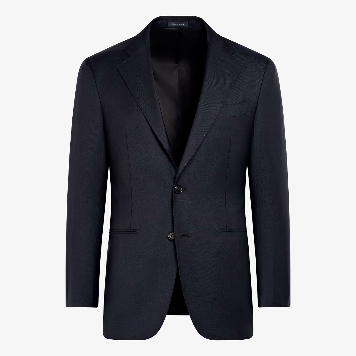 Suitsupply Navy Tailored Fit Havana Suit Jacket
