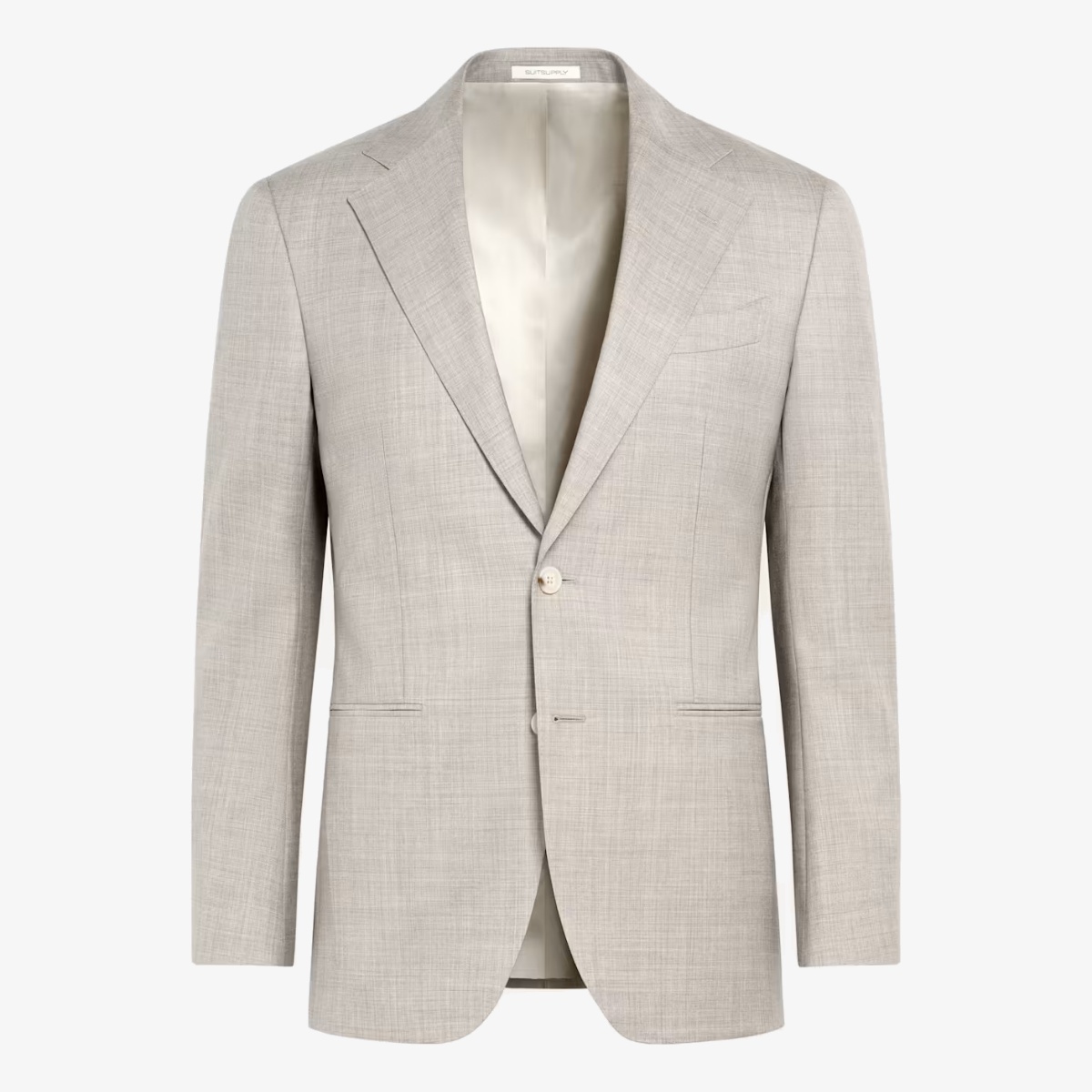 Suitsupply light brown perennial tailored fit Havana suit jacket