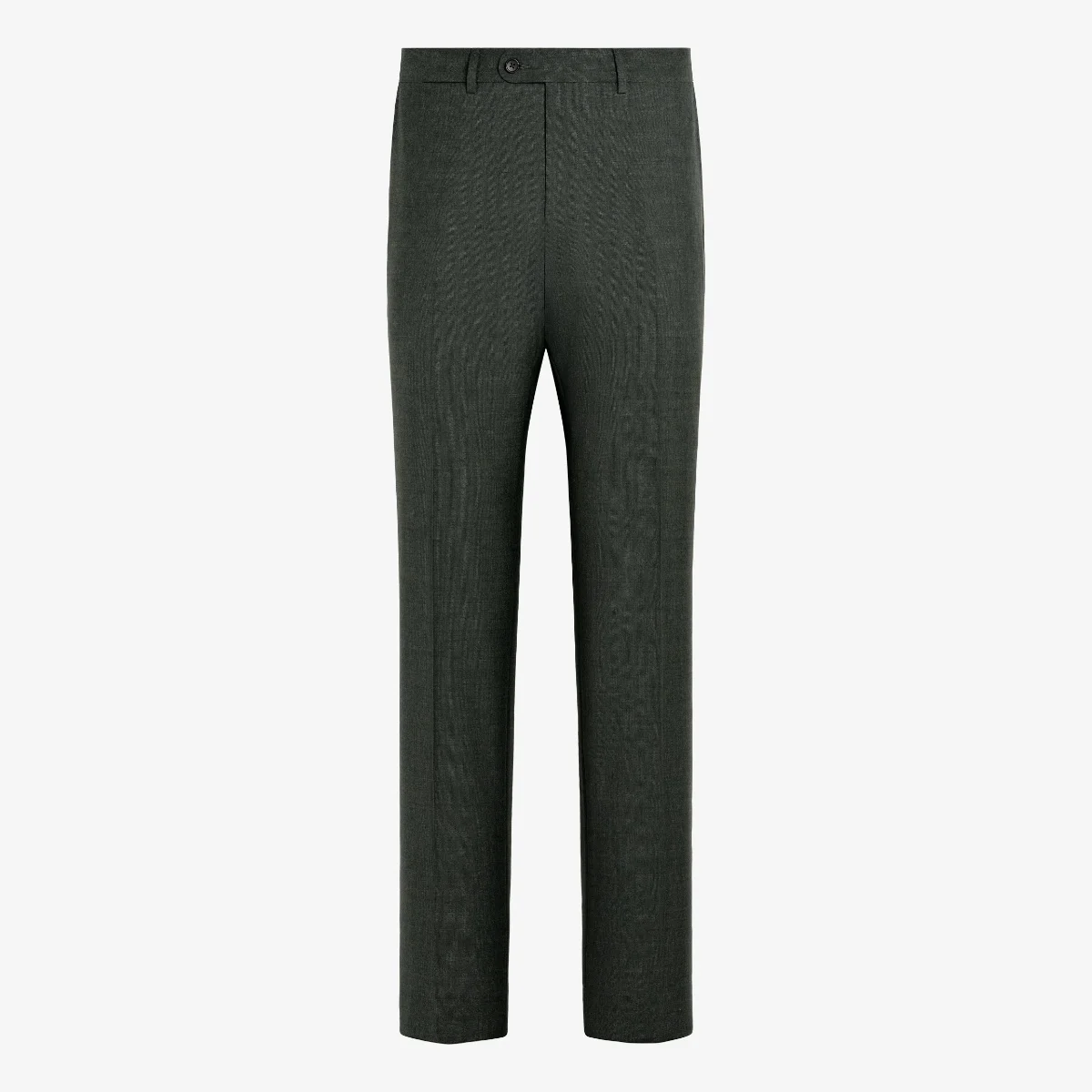 Dark Green Perennial Tailored Fit Havana Suit Trousers