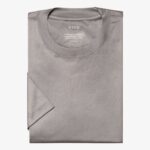 Eton grey regular fit Filo di Scozia T-shirt