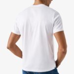 Eton balti regular fit Filo di Scozia marškinėliai