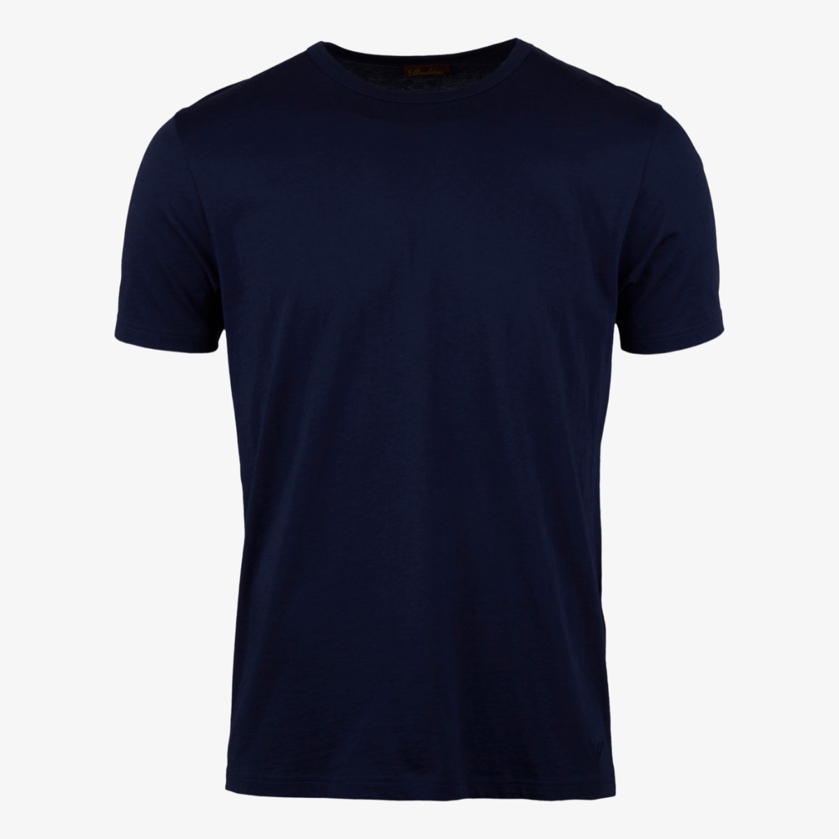 Stenströms navy regular fit crew neck t-shirt