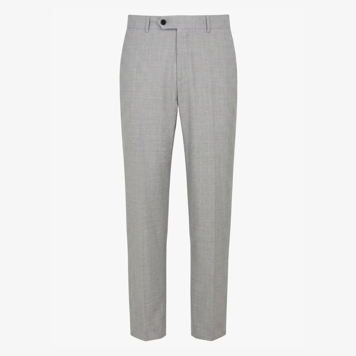 BML light grey regular fit wool dress trousers