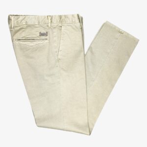 Incotex Model 100 beige slim fit trousers