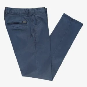 Incotex Model 100 slim fit navy trousers