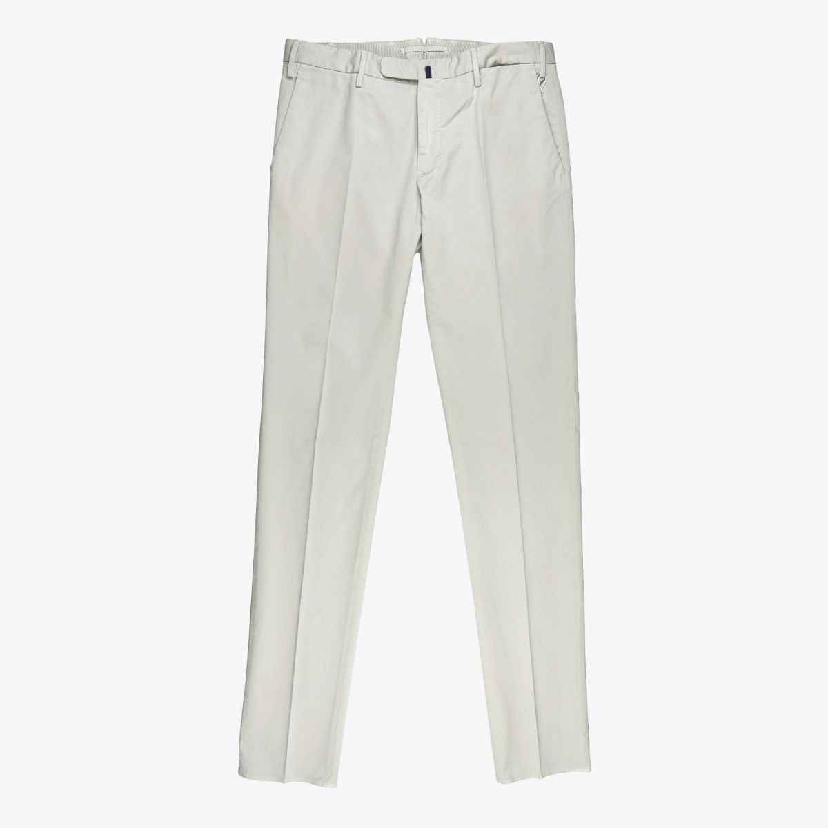 Incotex Model 30 light grey slim fit trousers