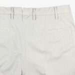 Incotex Model 30 light grey slim fit stretch cotton trousers