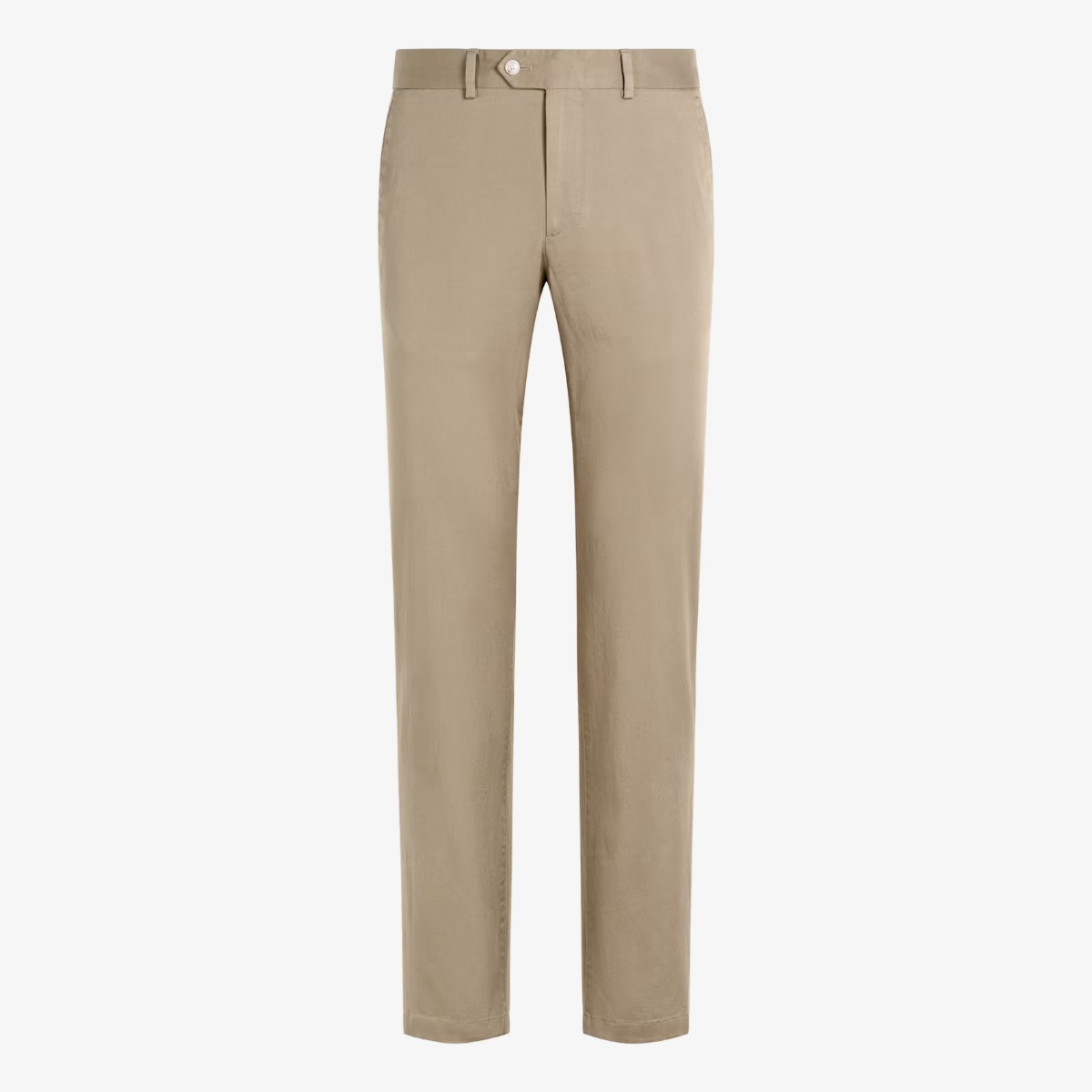 Suitsupply light brown slim leg straight chinos