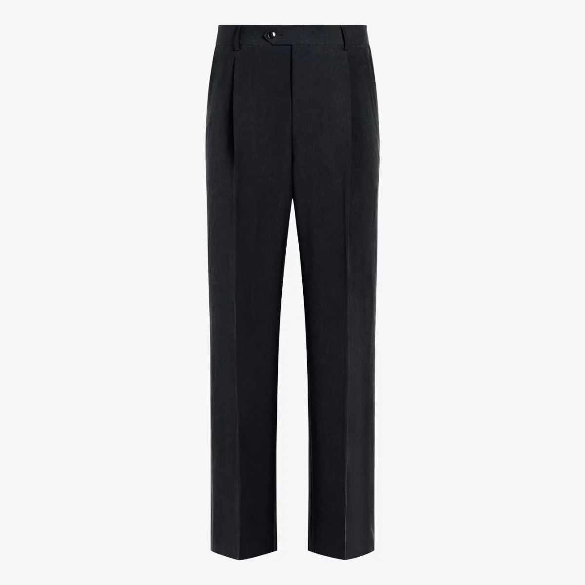 Suitsupply navy wide leg straight leg suit trousers