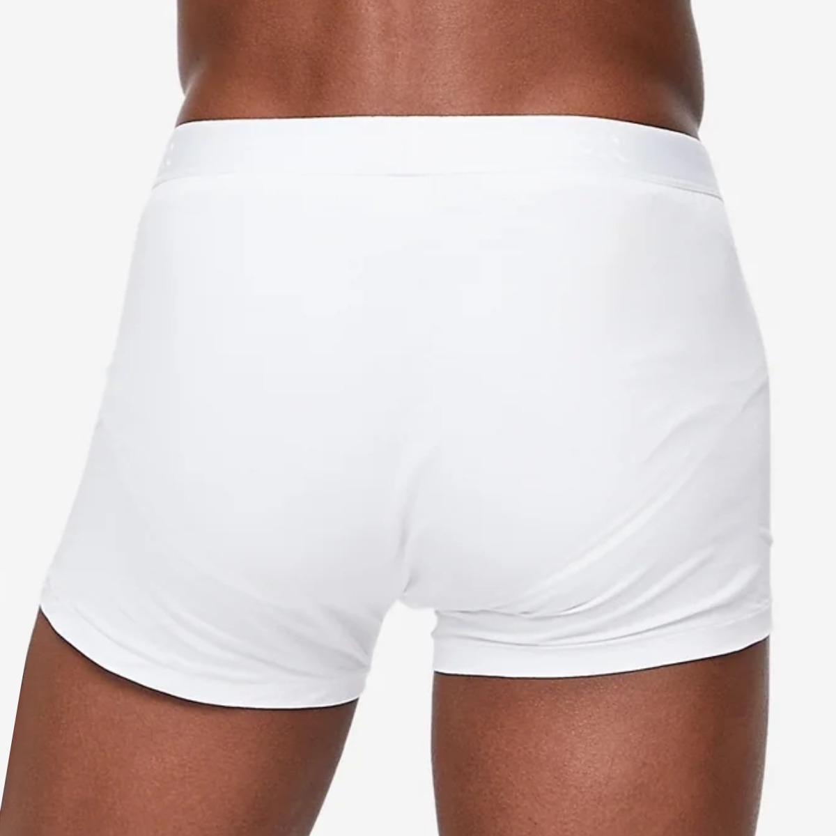 Derek Rose Jack white pima cotton trunks