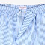 Derek Rose James light blue striped cotton boxer shorts