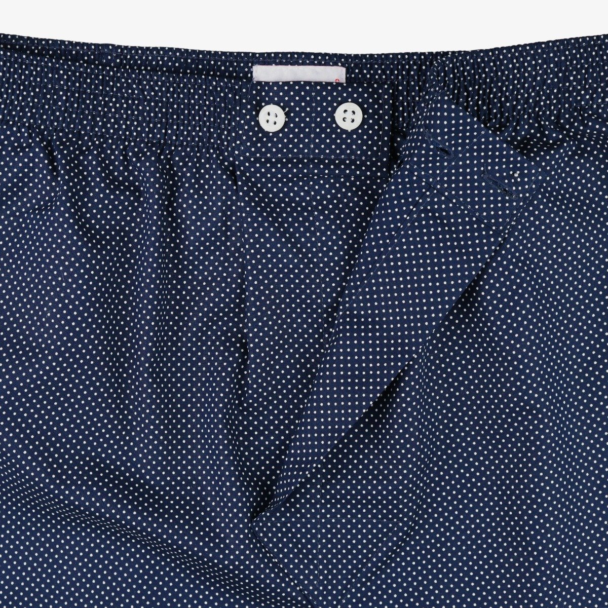 Mens Boxer Fit Plaza 21 Pure Cotton Batiste Navy