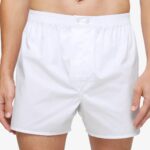 Derek Rose Savoy white cotton boxer shorts