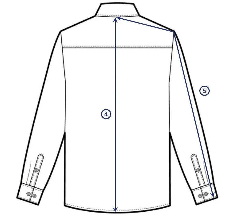 Measire shirt - back