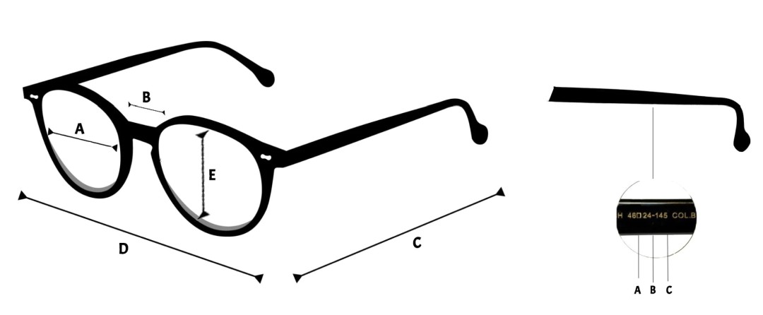 TBD Eyewear sunglasses measurements