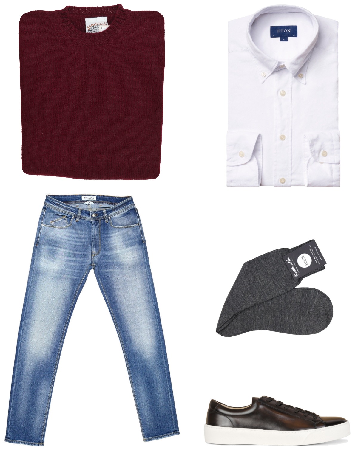 Light blue jeans autumn fall outfit