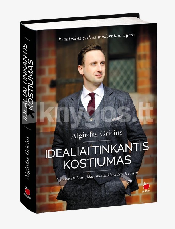 Knyga idealiai tinkantis kostiumas