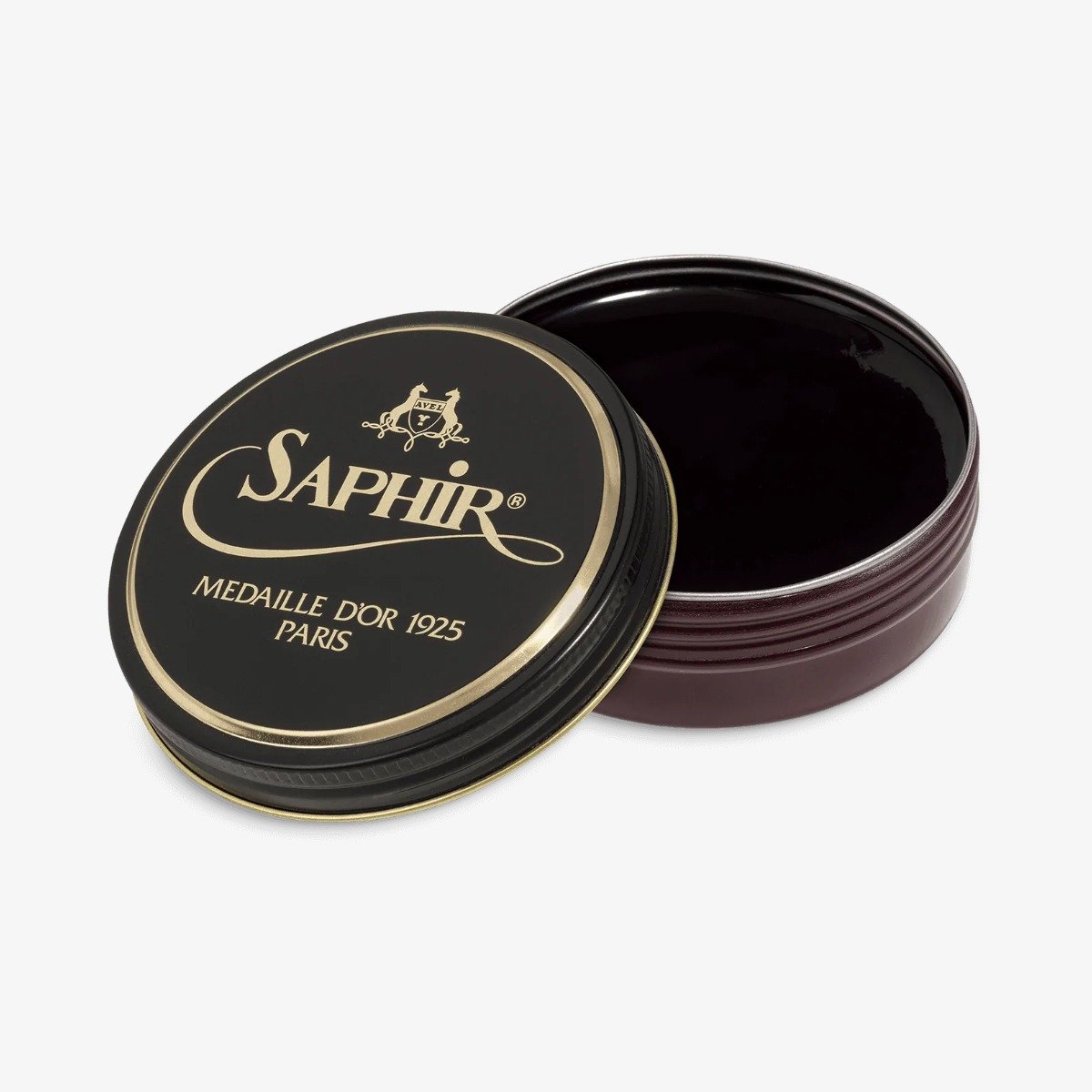 Saphir Pate de Luxe burgundy wax polish