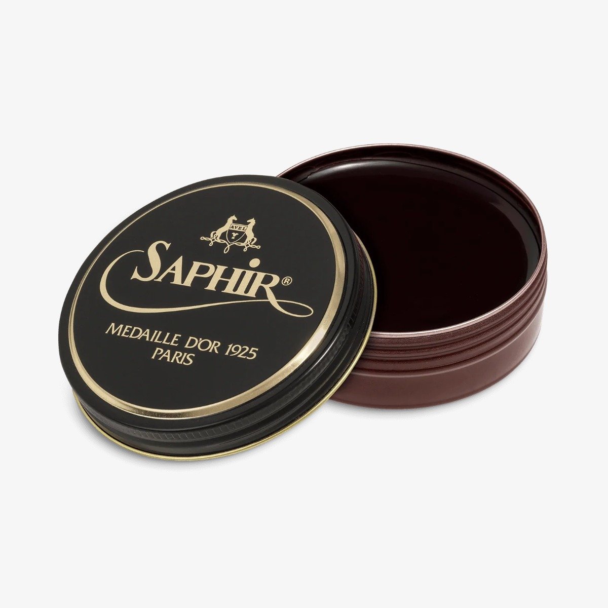 Saphir Pâte De Luxe mahogany wax polish