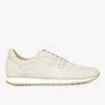 Carlos Santos 1300 Saymon off-white suede sneakers