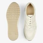 Carlos Santos 1300 Saymon off-white suede sneakers