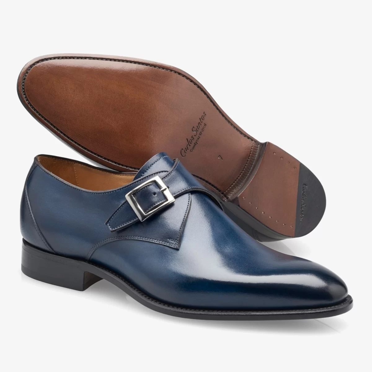 Carlos Santos 6307 Gareth norte monk strap shoes