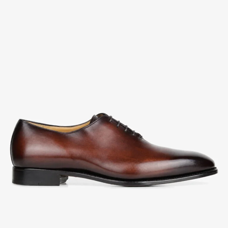 Carlos Santos 6903 Damien wine shadow wholecut oxford shoes