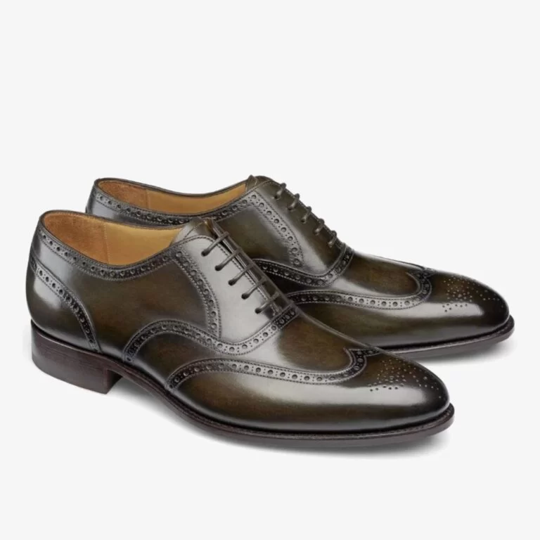 Carlos Santos 7273 Frank green brogue men's oxford shoes