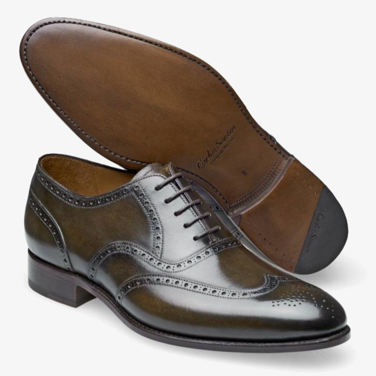 Carlos Santos 7273 Frank bosco brogue oxford shoes