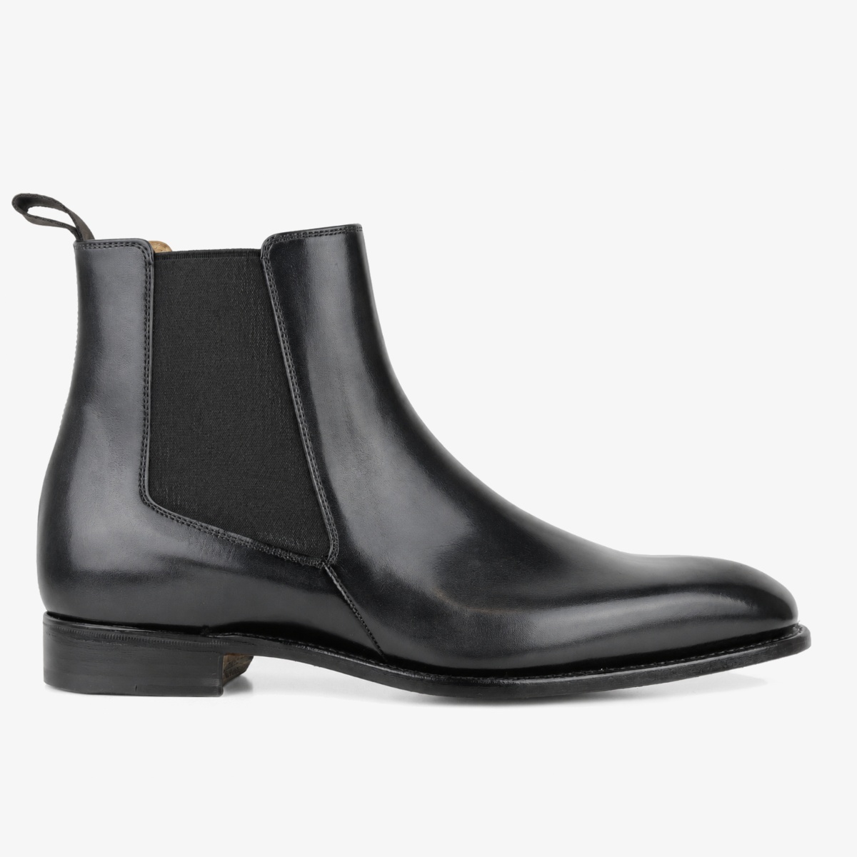 Carlos Santos 7902 Daniel noir shadow Chelsea boots