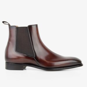 Carlos Santos 7902 Daniel wine shadow chelsea boots