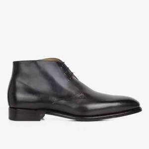 Carlos Santos 7991 Charlie noir shadow men's chukka boots