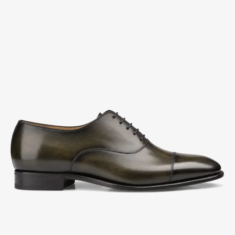 Carlos Santos 8627 Harold bosco dark green toe cap oxford shoes