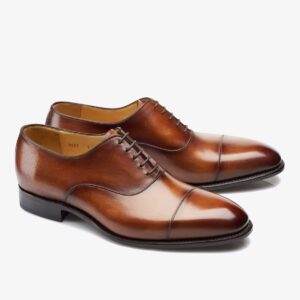 Carlos Santos 8627 Harold brown toe cap men's oxford shoes