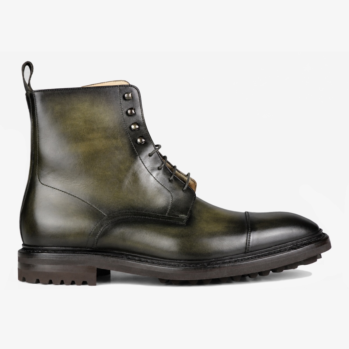 Carlos Santos 8866 Stallone bosco toe cap lace-up boots
