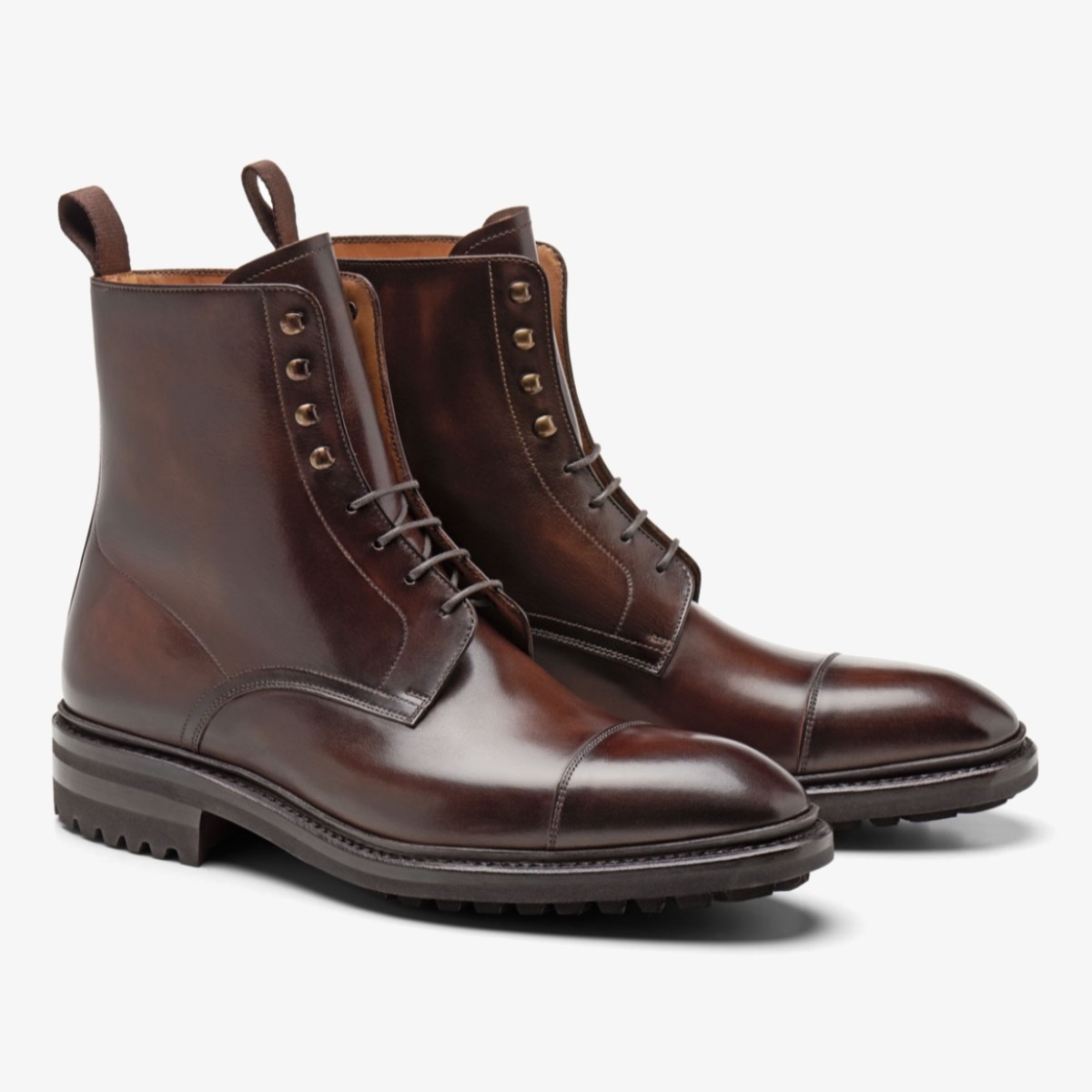 Carlos Santos 8866 Stallone coimbra lace-up boots