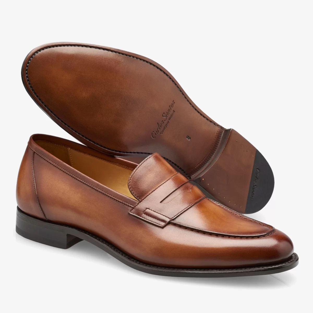 Carlos Santos 9176 Elliot braga penny loafers
