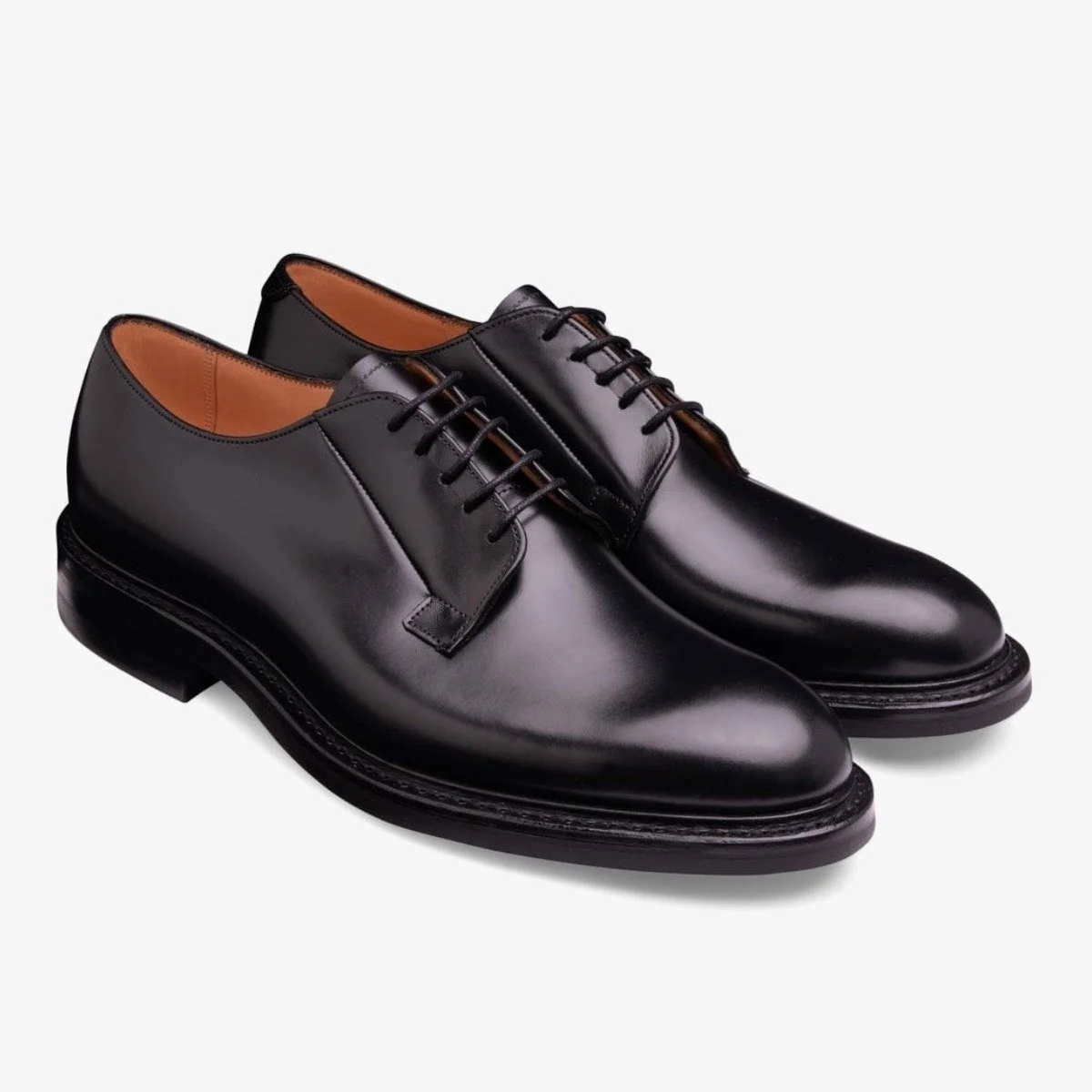 Cheaney Deal II black blucher shoes