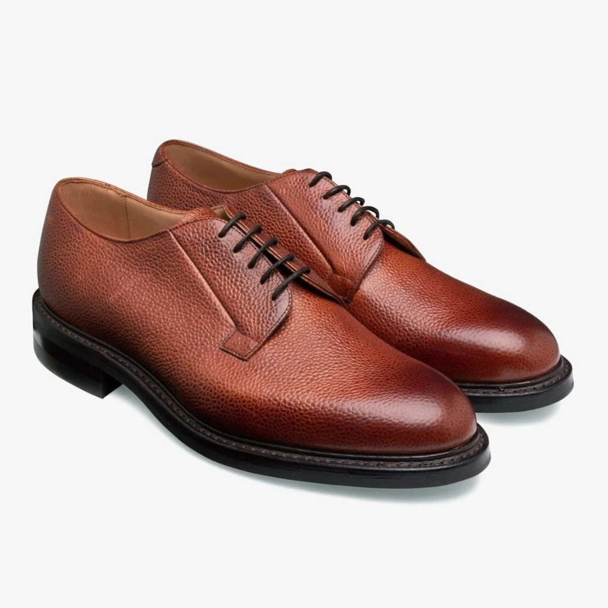 Cheaney Deal II mahogany men's blucher shoes