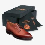 Cheaney Deal II mahogany blucher shoes