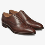 Cheaney Edinburgh mocha brogue oxford shoes