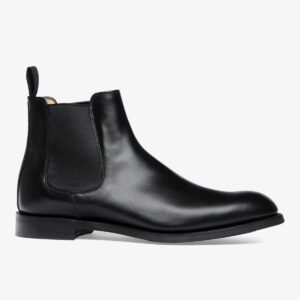 Cheaney Godfrey black men's Chelsea boots