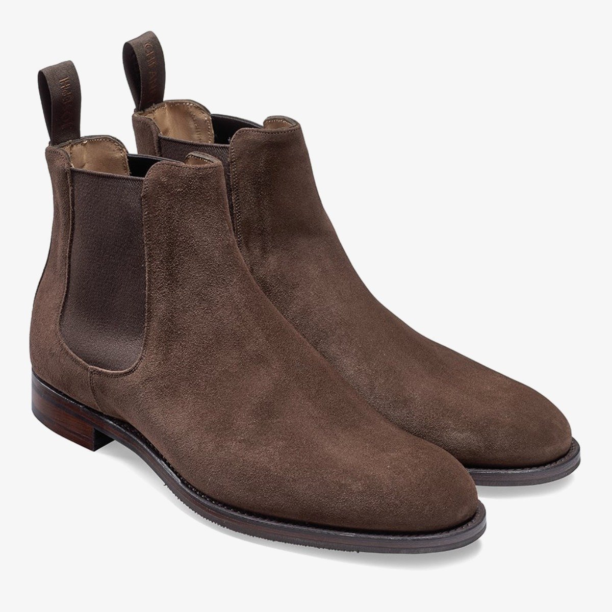 Cheaney Godfrey plough suede Chelsea boots