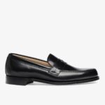 Cheaney Hudson black penny loafers