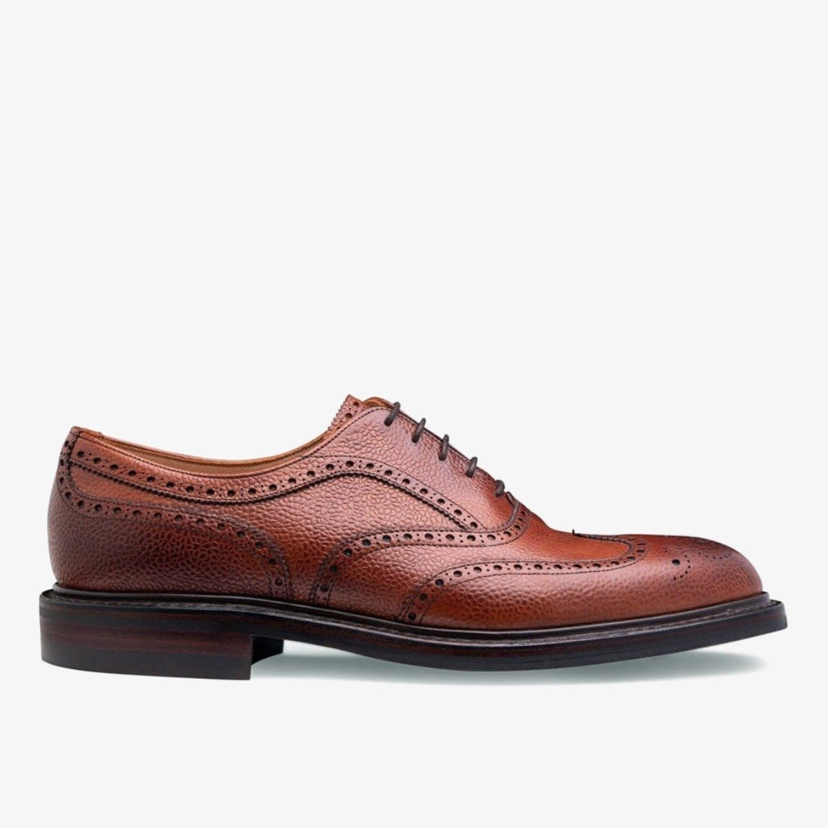 Cheaney Hythe II mahogany brogue oxford shoes