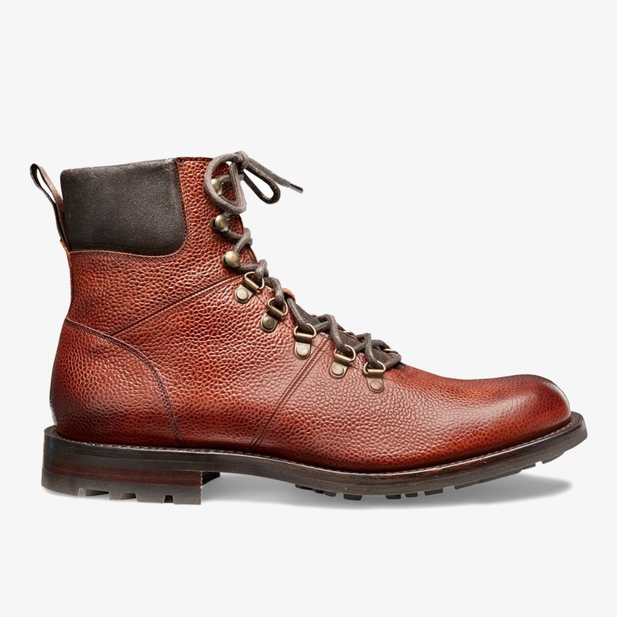 Cheaney Ingleborough mahogany hiker boots